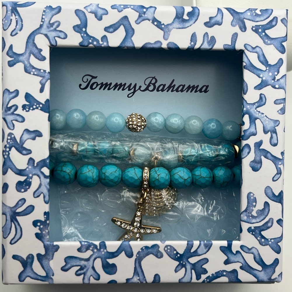 💚Tommy Bahama turquoise bracelet - Picture 1 of 4